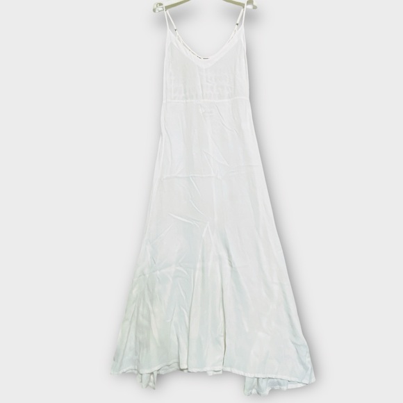 Cleobella Women’s Dress Small Maxi Lattice Back Goddess Fairy Flowy Whimsical - Picture 1 of 15